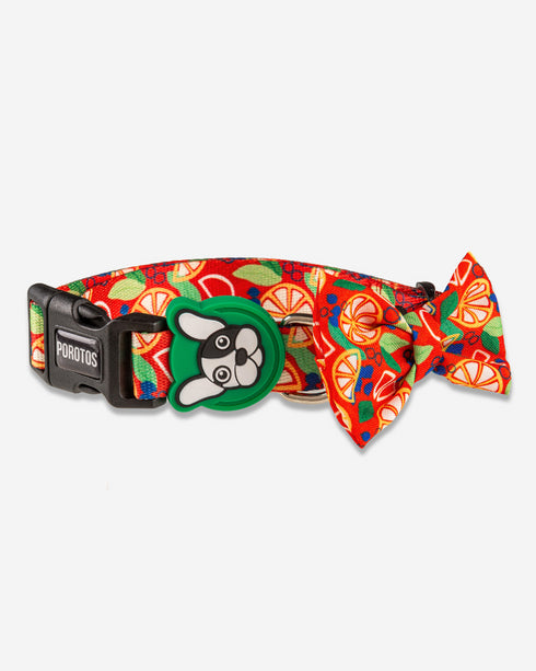 Collar con Moño Frutal